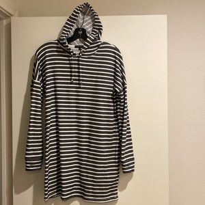 Beyond Yoga beach cover up striped XS NEW